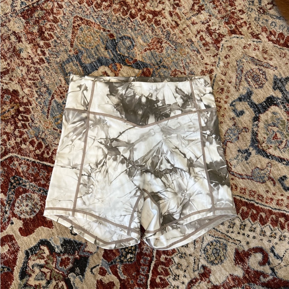 Balance / Vitality tie dye shorts